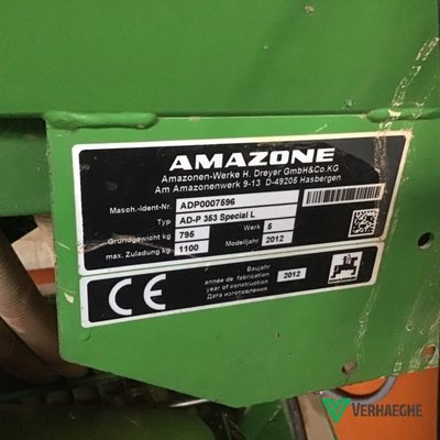 Semoir en ligne conventionnel Amazone AD-P 353 SPECIAL
