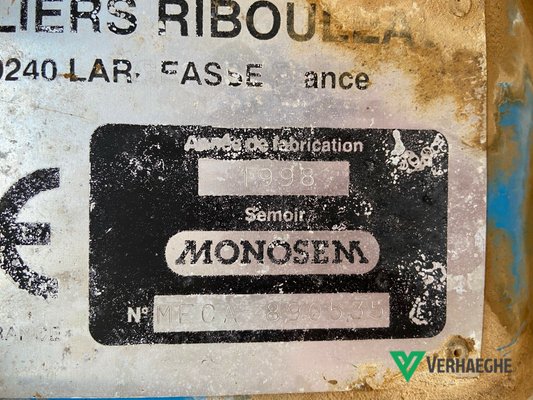 Semoir monograine Monosem MECA 2000