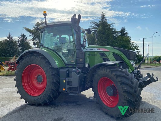Tracteur agricole - FENDT 722 S4 PROFI PLUS 50 KM/H