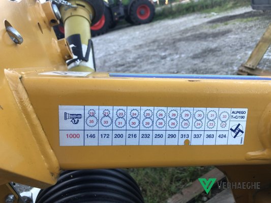 Fraise rotative Alpego LZ300