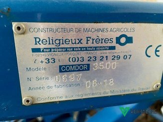 Combiné de préparation de sol Religieux CONDOR 3500 - 3