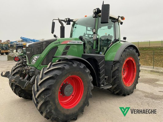 Tracteur agricole Fendt 720 S4 PROFI +