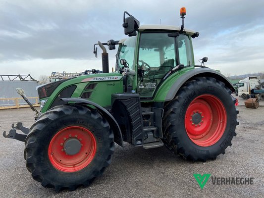 Tracteur agricole Fendt 724 SCR PROFI +