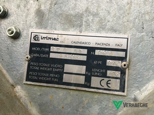 Enrouleur Irrimec 120 x 650