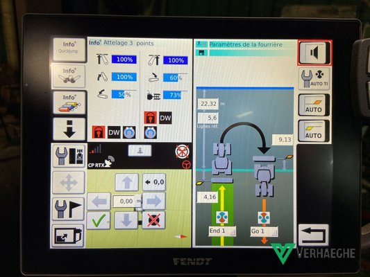 Tracteur agricole Fendt FENDT 722 S4 PROFI PLUS 50 KM/H